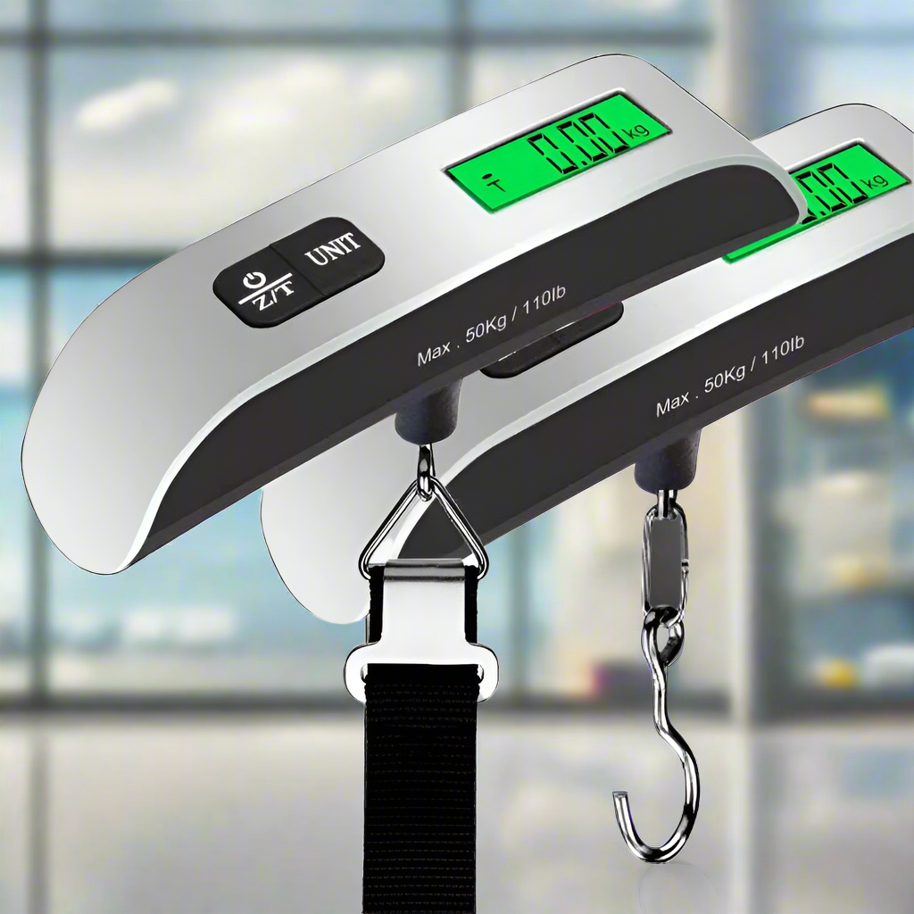 Portable Digital Luggage Scale 50kgs – Travel Without Extra Fees!