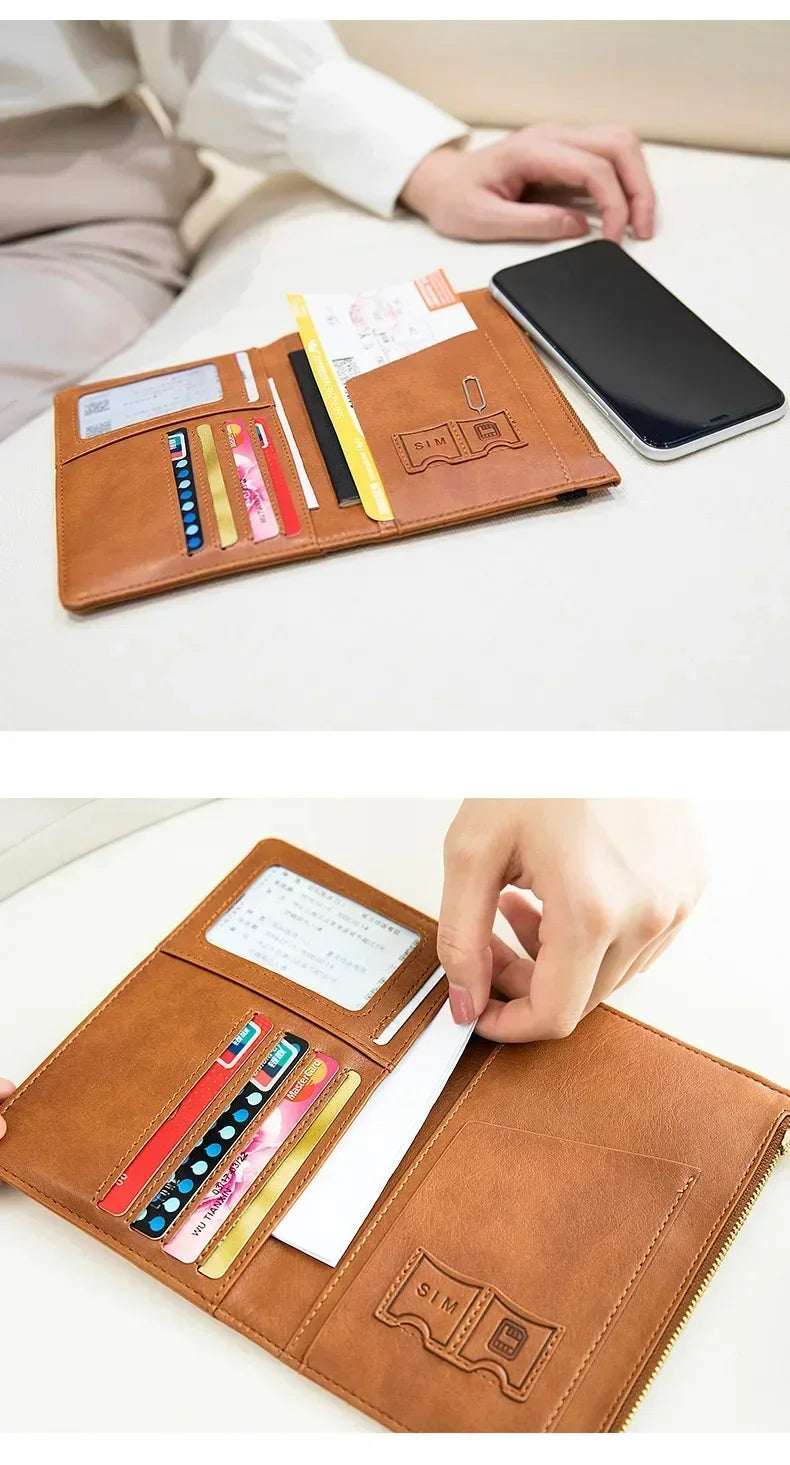 Passport Cover Case Wallet