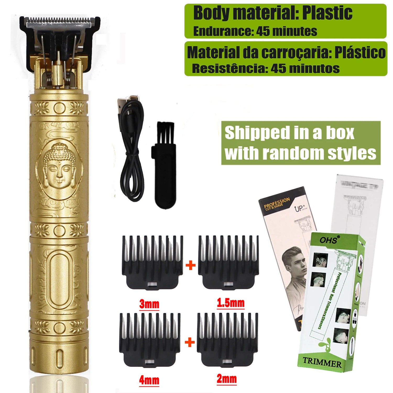 Rechargeable Electric Trimmer