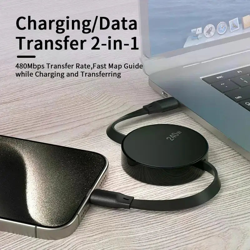Fast Charging Cable PD 240W Type C to Type C