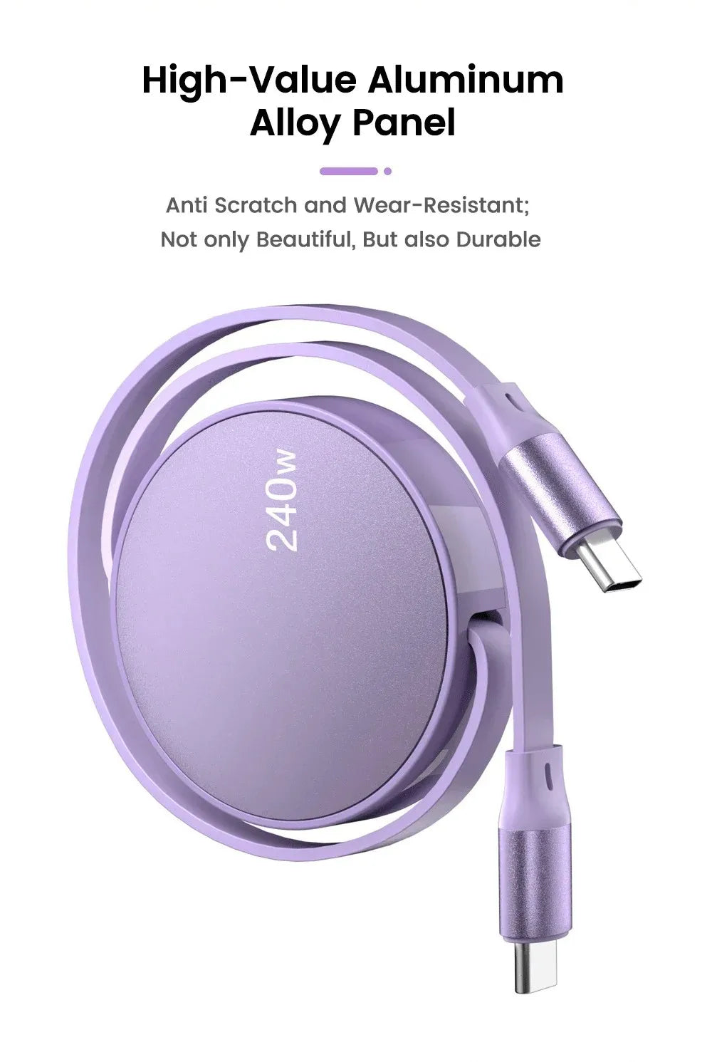 Fast Charging Cable PD 240W Type C to Type C
