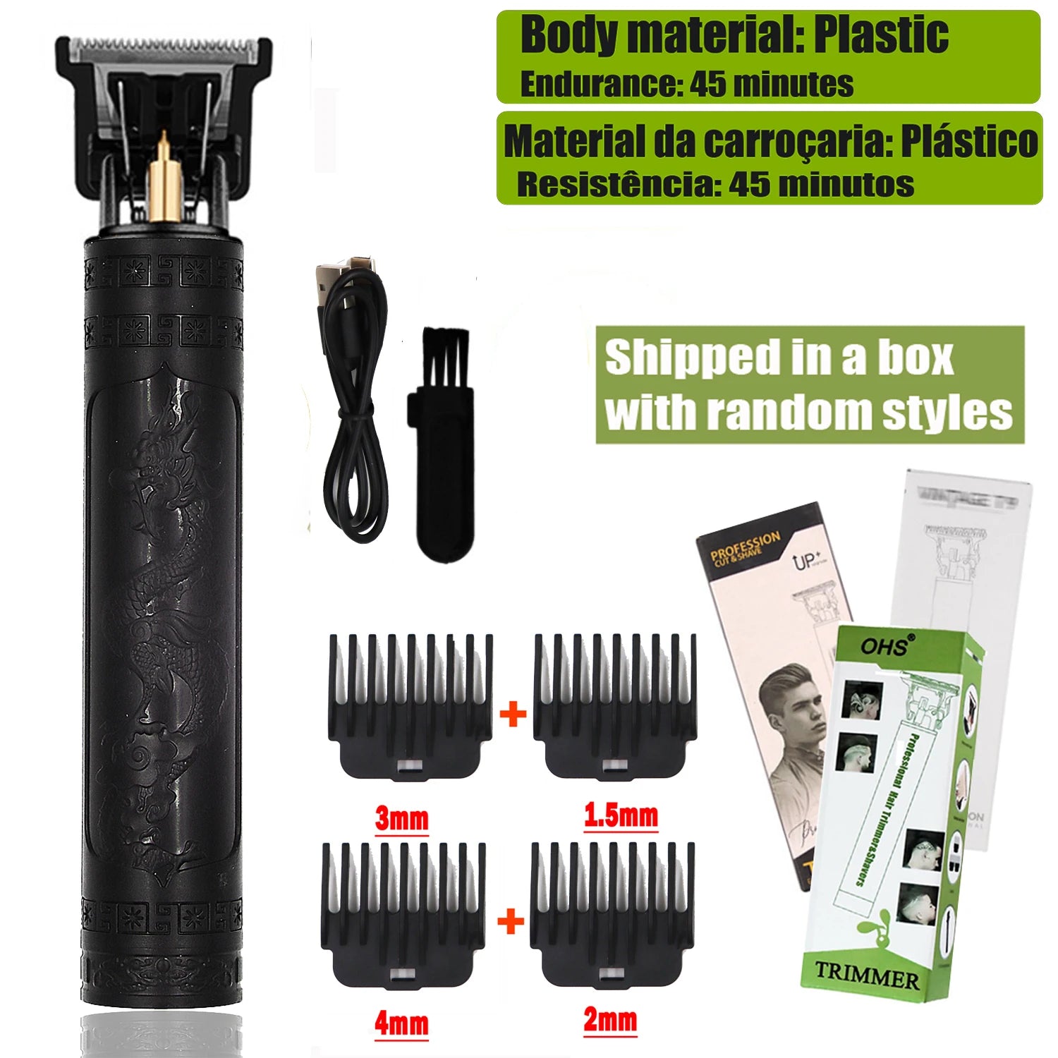 Rechargeable Electric Trimmer