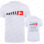 Human Evolution Vintage T-shirt