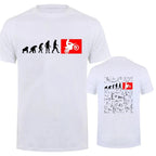 Human Evolution Vintage T-shirt
