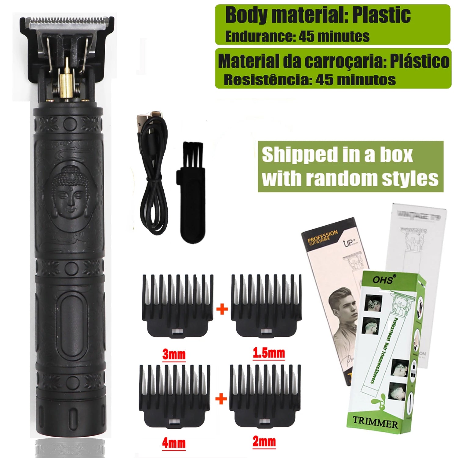 Rechargeable Electric Trimmer