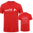 Human Evolution Vintage T-shirt